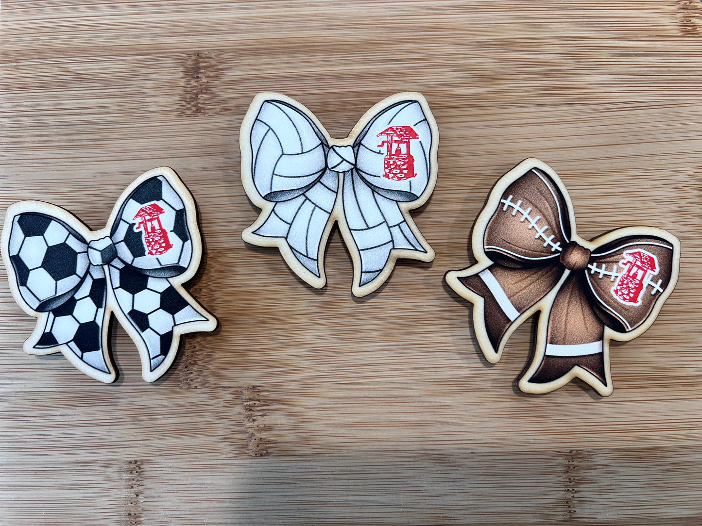 Sports Bow Magnets