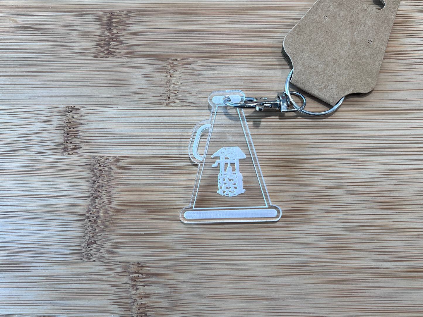 Acrylic Logo Keychain