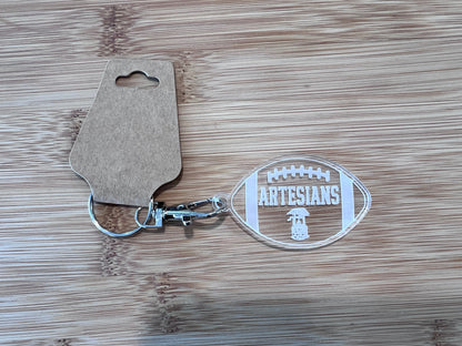Acrylic Logo Keychain