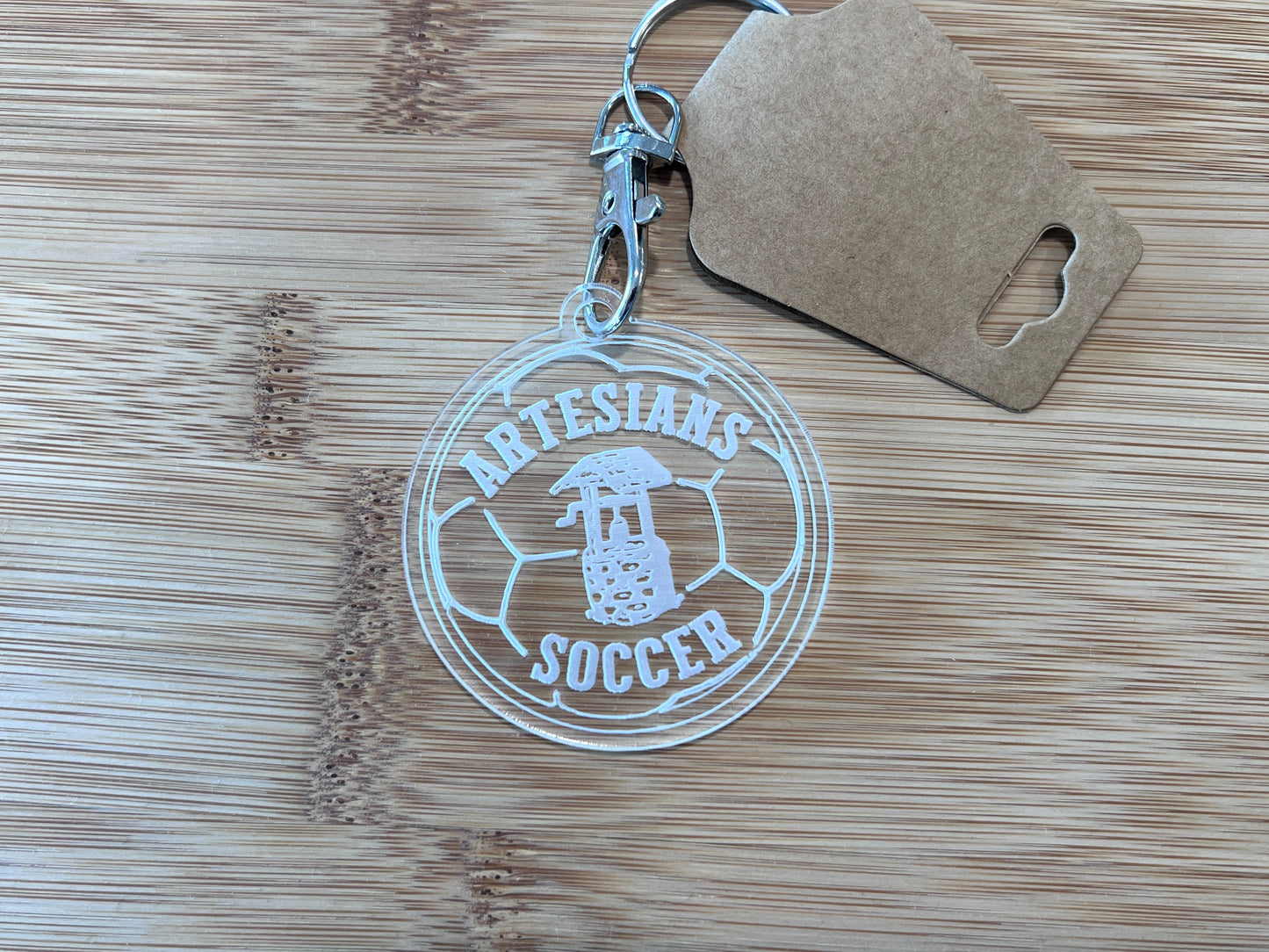 Acrylic Logo Keychain