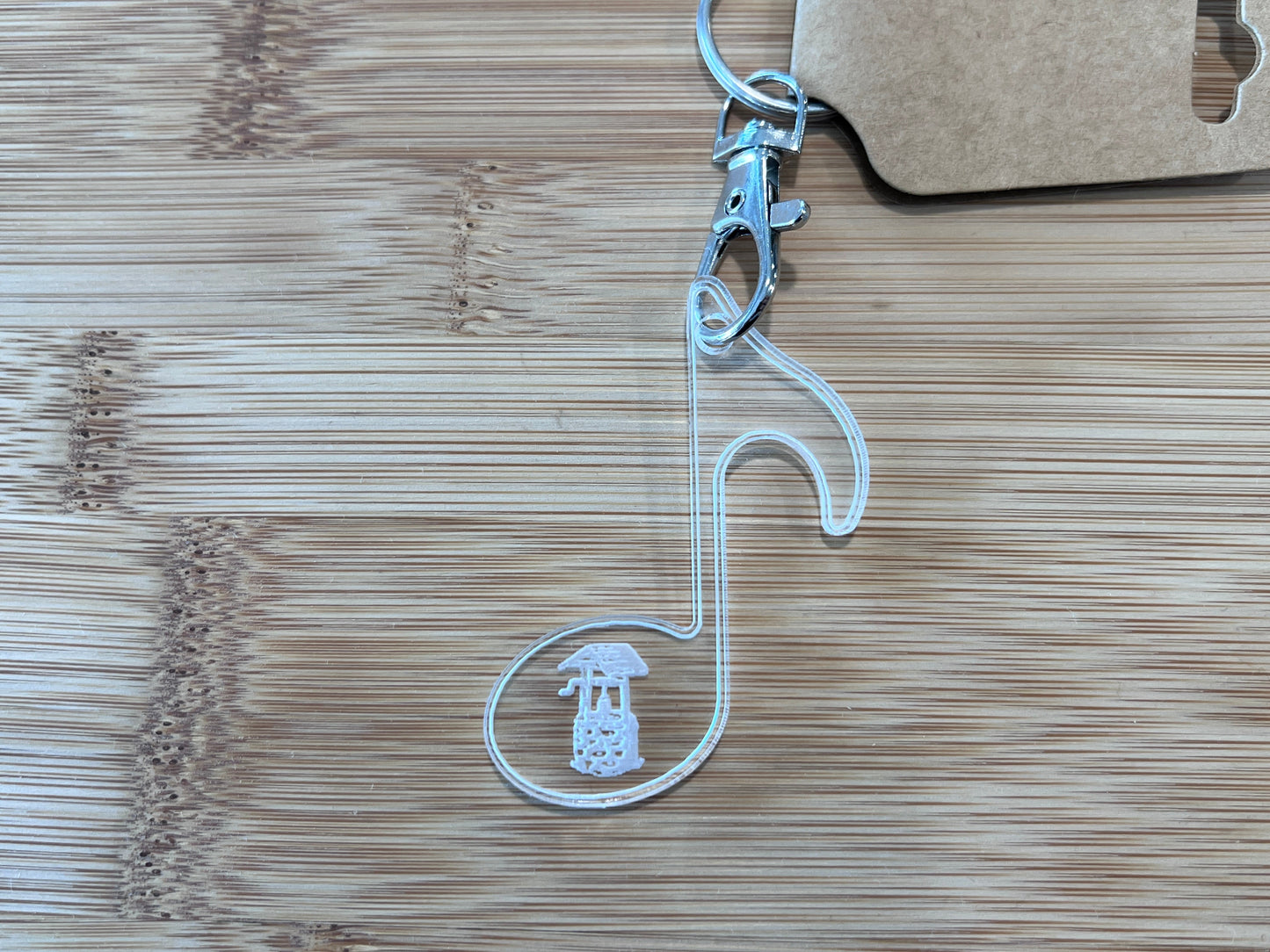 Acrylic Logo Keychain